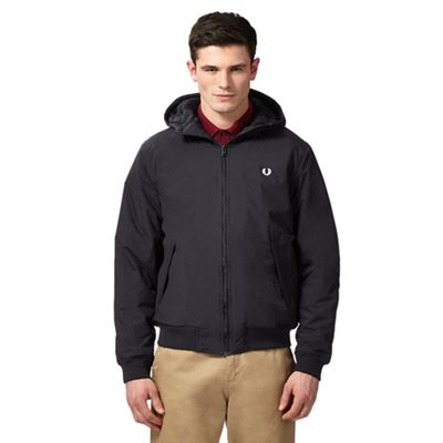 Fred Perry Navy hooded jacket